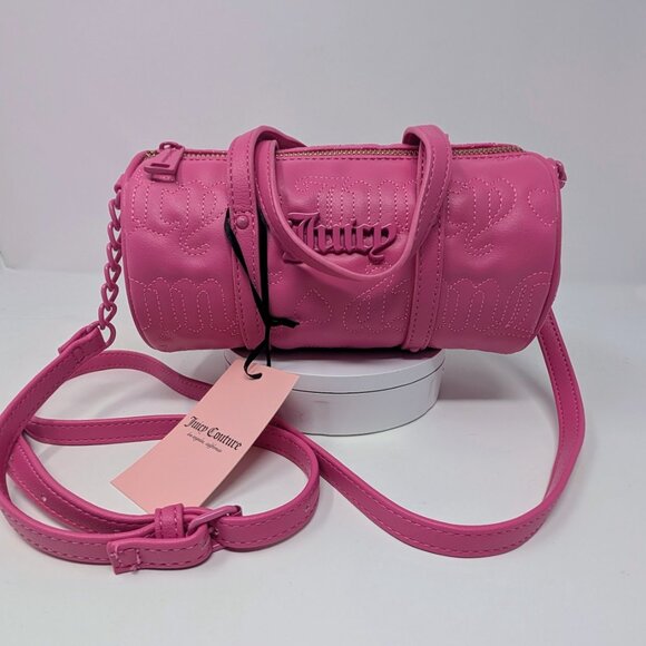 Juicy Couture Rosie Mini Barrel - Juicy Pink 11JCCYVJC-JP - Picture 2 of 8
